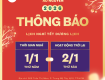 Thông báo lịch nghỉ tết dương lịch 2026  của công ty AD NGUYỄN 