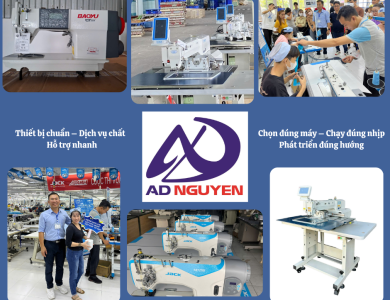 AD Nguyễn cung cấp máy may công nghiệp giá rẻ  – Đối tác tin cậy 