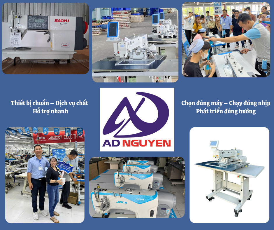 AD Nguyễn cung cấp máy may công nghiệp giá rẻ