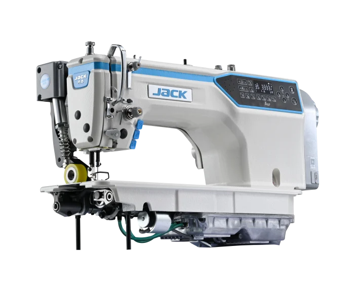 Máy may 1 kim điện tử trụ kim bơi Jack A6F-E