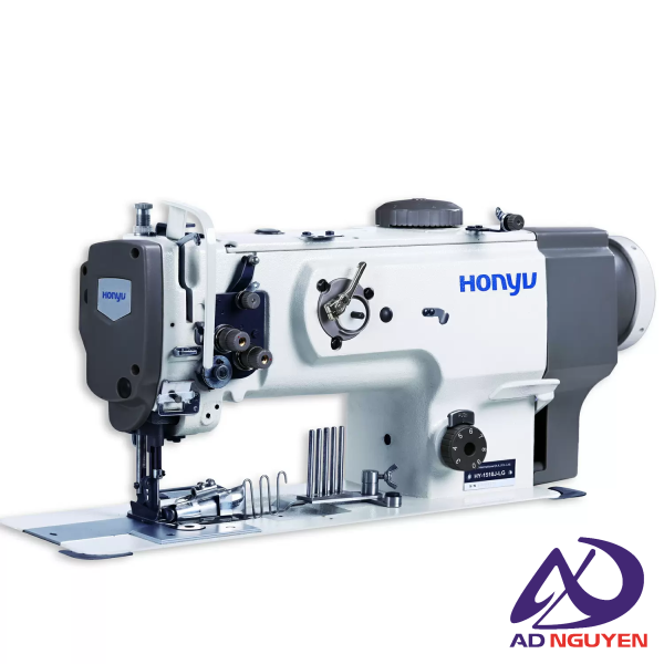 Máy may 1 kim bước liền trục kèm cơ cấu viền HONYU HY-1510J-LG / HY-1510JF-LG