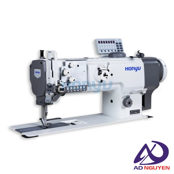 Máy may 1 kim, dẫn động trực tiếp, cấp liệu kép | HY-1530B-7